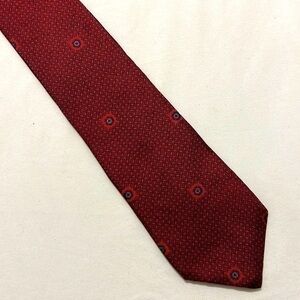 Andhurst tie. Made in USA. Imported fabric. 100% silk.